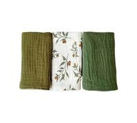 Bokcztml Lot de 3 débarbouillettes en coton doux et absorbants pour nouveau-nés - Serviettes de bain unisexes pour bébé - 25 x 25 cm - Motif dessin animé