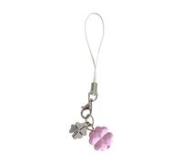 Bokcztml Porte-clés en acrylique robuste en forme de trèfle à quatre feuilles pour téléphone - Ornement élégant pour clés, portefeuilles, accessoire tendance en forme de trèfle à quatre feuilles, b