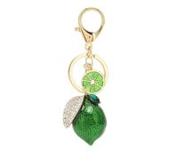 Bokcztml Style tendance coréen Cartoon Lemon Porte-clés Portable Accessoire pour les créateurs de tendances et les filles mignonnes Tenues élégantes Porte-clés Sweet Girls, Vert, taille unique