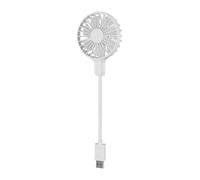 Bokcztml Ventilateur USB réglable coudé petit bureau ventilateur portable refroidissement portable USB pour voyage camping métal pour jeux