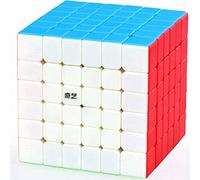 Bokefenuo QY Qifan S 6x6 Speed Cube Stickerless Magic Cube 6x6x6 Puzzle Toys for Kids Cube