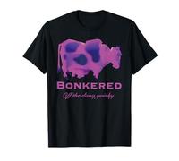 Bokered Off The Dang Yoinky Purple Meme Cow T-Shirt
