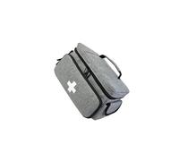 BOKIOESDE Trousse de premiers secours familiale étanche, espace de rangement pour les voyages, la salle de sport et l'organisation d'urgence à domicile,