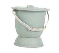 BOKIOESDE Urinoir de voyage avec couvercle complet, sûr pour une utilisation à domicile et en extérieur. Bouteille urinoir pratique à transporter. avec , Vert , 25.8 x 27.5 cm