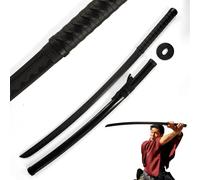 Bokken d'Entraînement Katana avec Fourreau 104,5 cm | Sabre d'Entraînement en Polypropylène Ultra-Robuste | Épée Plastique pour Arts Martiaux, Kendo, Aïkido, Iaido | Noir