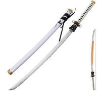 Bokken Japonais,Sabre de samouraï en Bois Fait Main,Katana en Bambou Naturel pour l'entraînement au Kendo,Le Cosplay,Les Accessoires,Les fêtes et Les Cadeaux - 108 cm