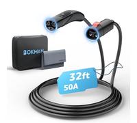 bokman Câble d'extension pour chargeur Tesla, 50 A, 9,5 m, NACS pour modèles Tesla
