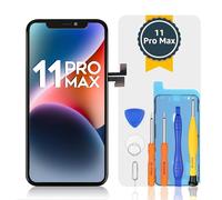 bokman Ecran pour iPhone 11 Pro Max 6.5 Pouces écran de Remplacement Assemblage du numériseur Kits de réparationavec Kit De Réparation Complet + Protecteur D'écran