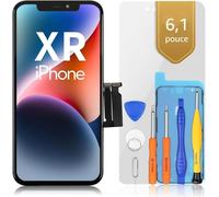bokman Écran pour iPhone XR, 6,1" LCD de Remplacement kit de réparation | FHD LCD tactile, outils, joint adhésif et protecteur inclus, True Tone après programmation, A1984/A2105/A2106/A2107/A2108