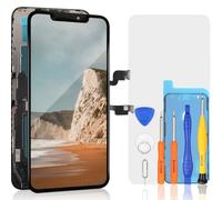 bokman Écran pour iPhone XS Max (6,5"), Écran LCD de Rechange et Numériseur Tactile avec Kit d'Outils de Réparation, Remplacement Vitre Avant (Modèles A1921, A2101, A2102, A2103, A2104)