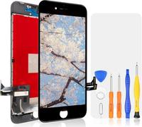 bokman Kit de réparation d'écran noir pour iPhone SE 2022/iPhone SE3 (avec verre, écran Retina LCD, écran tactile) et kit d'outils professionnels assortis inclus