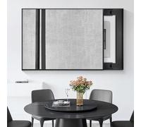 BOKNI Couvercle de Compteur électrique décoratif, Couvercle de Compteur de gaz décoratif extérieur, Amovible, étanche à la poussière et à l'eau, pour la Maison, Le Salon, la Chambre à Coucher et l