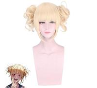 Boku No Hero Academia Cosplay Costume uniforme scolaire My Hero Academia Costumes Vêtements de sport scolaire Tops à manches courtes + pantalon + perruques Taille unique Cross My Body Perruque