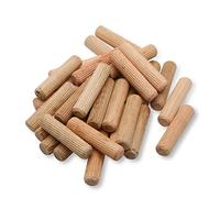 BokWin Lot de 100 chevilles en bois 12 mm x 50 mm