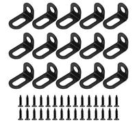 BokWin Lot de 30 équerres d'angle réglables en forme de L en métal avec vis de montage 31 x 21 x 18 mm