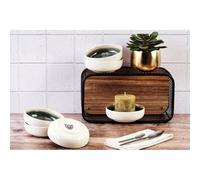 Bol OXYGEN Ø13cm - 6 pièces - Vert de gris Björn