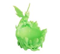 Bol à acide polylactique Dragon 3D unique, plateau d ' organisation en plastique pour la maison, pour les cadeaux de vacances comme la fête des pères ou l ' obtention d ' un diplôme, bol à convivial