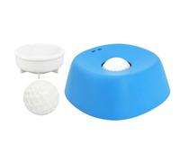 Bol à alimentation lente, plat ergonomique anti-déversement, balle compacte au design pour friandises liquides, bouillon d'os, supplément d'alimentation, soutient l'engagement mental, soulage l'ennui,