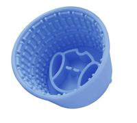 Bol À Alimentation Lente Pour Animaux De Compagnie, Avec Obstacle À Motif De Labyrinthe, 11x11x7,5 Cm, Seau À Alimentation Lente, Bol À Lécher Pour Chien, Base En Silicone Antidérapante, Pour Les Mang