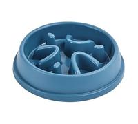 Bol à alimentation lente pour chien - Bol à alimentation lente pour chat - Plateau distributeur de nourriture durable pour animaux de compagnie - Serveur de dîner anti-choc - Entraîneur de nourriture