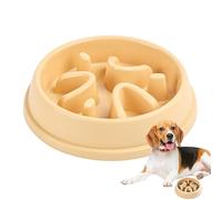 Bol à alimentation lente pour chien - Bol à alimentation lente pour chat - Plateau distributeur de nourriture durable pour animaux de compagnie - Serveur de dîner anti-choc - Entraîneur de nourriture