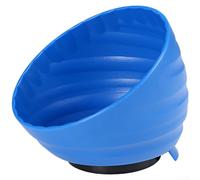Bol à base magnétique pour un rangement sécurisé des pièces de réparation automobile et des petits outils, conçu pour une utilisation en atelier (bleu)