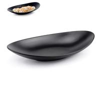 Bol à Bijoux, Plateau à Bijoux, Plateau Des Clés de L'organisateur Porte-Clés, Bol à Fruits, Anneau Ovale Noir Plateau Coupelle Decorative, Vide Poche Entree