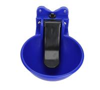 Bol à Boire Automatique avec Sortie d'eau de 2l, mangeoire pour bovins, chèvres et Moutons, Durable, Non Toxique, Couleur Bleue, Fournitures pour Animaux de Ferme