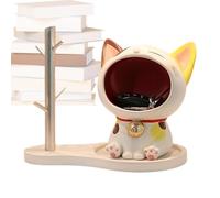 Bol à Bonbons Chat Statue Chat Figurine Décorative