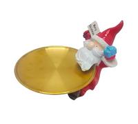 Bol à bonbons de Noël, bol à figurines de collection du Père , plateau à bibelots festif pour friandises, biscuits, noix et collations des fêtes, charmante décoration de Noël pour bureau, salon, c