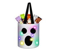 Bol à bonbons Halloween De Rangement Effrayant Lumineux Pour Snacks Et