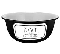 Bol à céréales en forme de cul du service aspect émail 600 ml