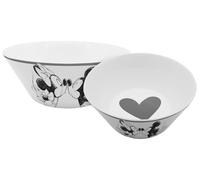Bol à céréales Mickey Kiss Sketch - Gris argenté - 400 ml