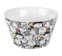 United Labels – Bol à céréales Snoopy (The Peanuts) – Bol blanc en porcelaine Allover – 500 ml