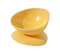 Bol à Chat Incliné | Distributeur d'Eau Anti-Bascule 200ml | Gamelle surélevée Inclinée à 15 Degrés | Pour Chats et Chiots Intérieur Extérieur Déplacements