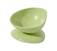 Bol à Chat Incliné | Distributeur d'eau Anti-Basculement avec Support De Cou De 200ml,Gamelle surélevée Inclinée à 15 Degrés - pour Chats et Chiots Intérieur Extérieur Déplacements