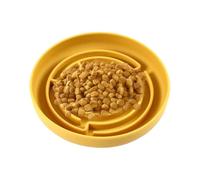 Bol À Chiens avec Bol À Mangeoires Lentes avec Une De Ventouse, Antidérapant Et Protection De Suffocation, B-OL De Nourriture L'épreuve des Décharges pour Les Chats Et Les Chiots
