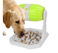 Bol à chiens d'alimentation lente - Fuite de mangeoire de nourriture pour chiot | ABS interactif de table avec design, conception anti-, idéale pour la solution d'alimentation en intérieur, extér