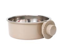 Bol à chiens monté - bol de compagnie surélevé, mangeoire à chat fixe | 6.1x2,36 pouces Plat d'alimentation en acier inoxydable, bol à chiot mural, bol surélevé l'alimentation du confort, configuratio