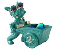 Bol à clés mignon, bol à bonbons pour chien | Support d'entrée d'entrée de décoration d'art en résine | Adorable chien créatif tirant une conception de conception de table d'entrée pour écrire