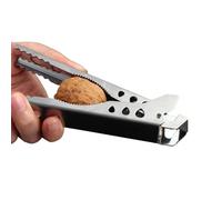 Bol à clip-pince à plaque chaude ergonomique, outil de cuisine anti-baisse | Pince de cuisine pour panier de friteuse, support de pince durable pour plateaux à vapeur et levage