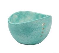 Bol à décaper les herbes pour les chefs à domicile à la recherche d'une préparation plus rapide du chou frisé, de la menthe, du persil et d'autres ingrédients à feuilles similaires (bleu)