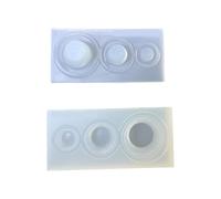 Bol à dessert réutilisable en silicone anti-adhésif pour l'art en résine et la fabrication de gouttes en silicone pour l'art