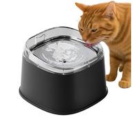 Bol À Eau Anti-Renversement pour Chiens, Distributeur d'eau à Flux Lent pour Chiens de Taille Moyenne et Grande, Abreuvoir Antidérapant 2000ml pour Animaux Maison Voyage Chaton Chiot