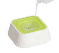 Bol à Eau Anti-Renversement pour Chiens - Grande Capacité 1100 ML Abreuvoir sans Goutte pour Animaux | Grand Capacité Bac à Eau Lent avec Base Anti-Dérapante | pour Chiots Voyage Caisse Transport