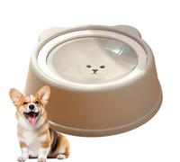 Bol à eau pour animaux de compagnie - Bol étanche pour chien - Alimentation lente - Pas de pointe - Distributeur de récipient à boisson lente - Bol d'alimentation pour chiens et chats