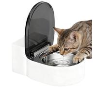 Bol à Eau pour Chat Distributeur Drôle en Forme de Toilettes Petit