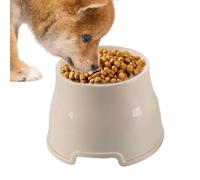 Bol à eau pour chiens - Expérience culinaire confortable avec un bol à animaux de compagnie élevé ajusté en hauteur | Bol d'alimentation résistant aux rayures, plat de nourriture de voyage en plein ai