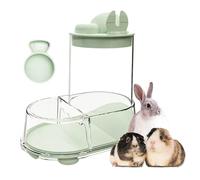 Bol à eau pour hamsters - Bol automatique pour chinchilla - Distributeur d'eau démontable grande capacité stable pour souris bou s furets chinchilla pigeons et perroquets