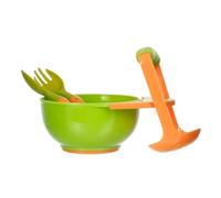 Bol à Écraser - avec Fourchette et Cuillère Antidérapant Portable Écrasement Manuel | Bol Broyeur pour Bébé Écrase-Pommes de Terre - pour Légumes Poisson Poulet Pomme de Terre